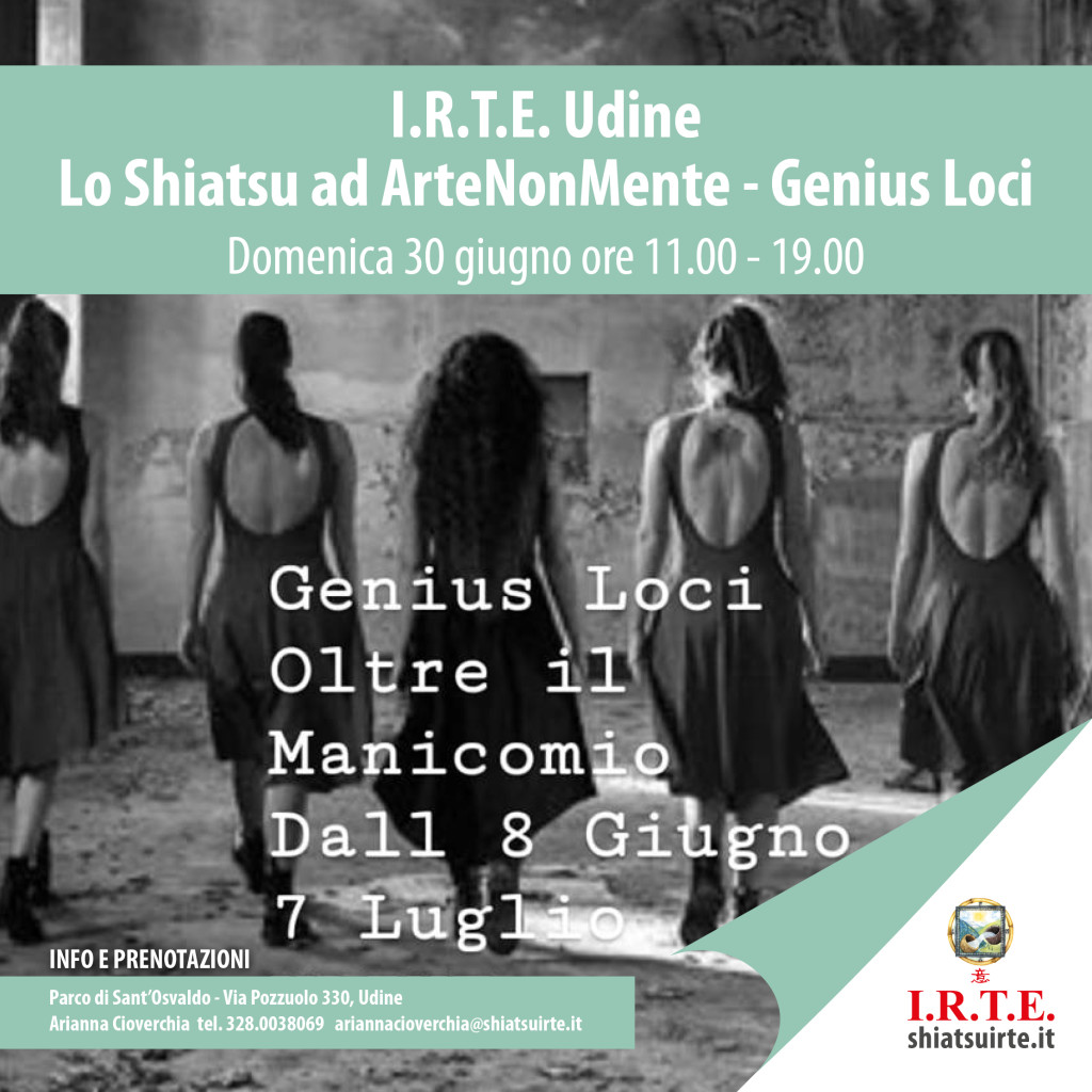 ArteNonMente 30 giugno 2019 Shiatsu I.R.T.E. Udine